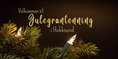 Julegrantenning i Hokksund