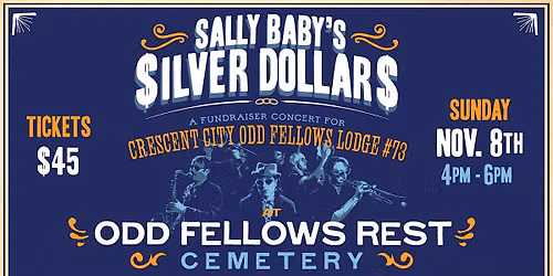 Sally Baby's Silver Dollars at Odd Fellow's Rest cemetery