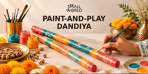 Paint and Play Dandiya