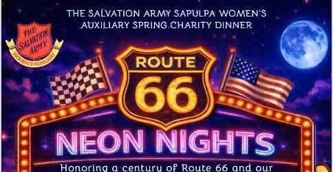 Route 66 \u201cNeon Lights\u201d Spring Charity Dinner