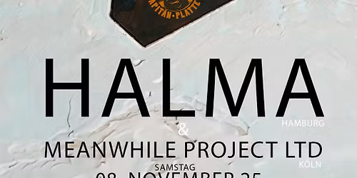 16 Jahre Kapit\u00e4n Platte mit Halma und Meanwhile Project Ltd