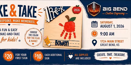 Back to School Make and Take Event