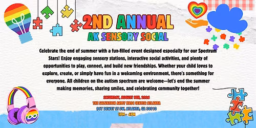 2nd Annual AK Sensory Social