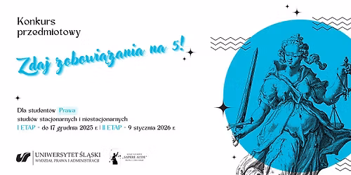Konkurs z prawa zobowi\u0105za\u0144 - ,,Zdaj zobowi\u0105zania na 5!"