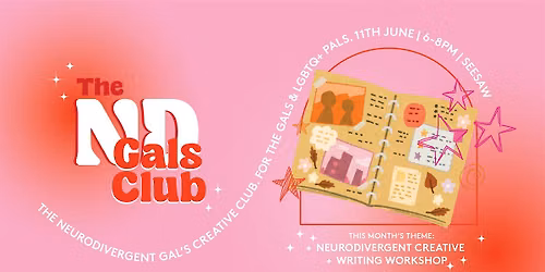 Neurodivergent Creative Writing Workshop