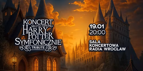 KONCERT MUZYKA FILMOWA HARRY POTTER SYMFONICZNIE TRIBUTE WROC\u0141AW 19.01