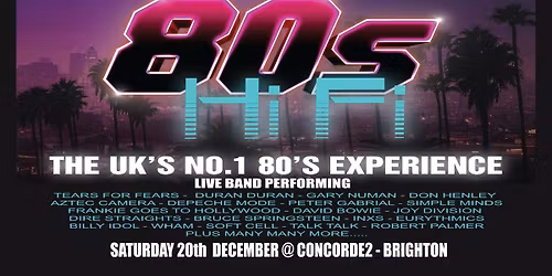 80's HiFi - Live - 80's Christmas Party 