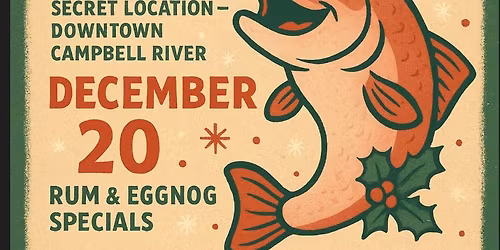 Laughing salmon holiday open mic