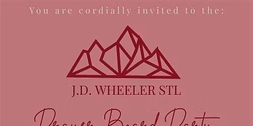 3rd Annual Prayer Board Party