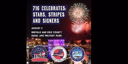 716 Celebrates: Stars, Stripes, & Signers