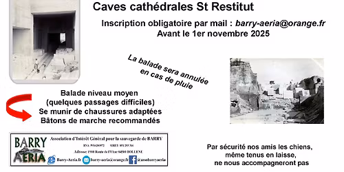 Ballade d\u00e9couverte : les carri\u00e8res et la pierre du midi