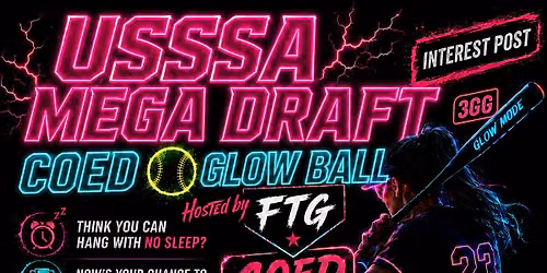 FTG USSSA Glow Ball Coed Draft