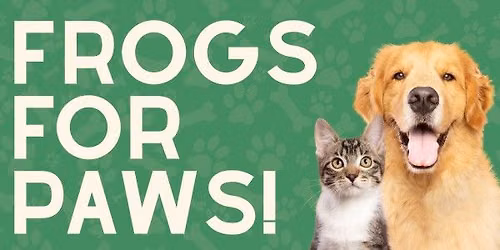 Volunteer Frogs for Paws \ud83d\udc3e