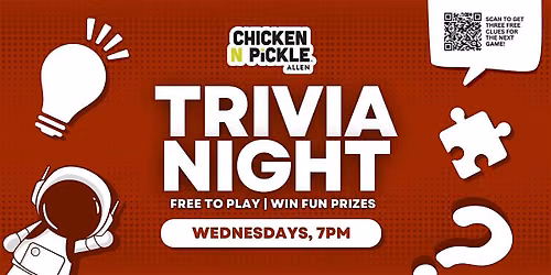 Allen Trivia Night | Chicken N Pickle (Allen)