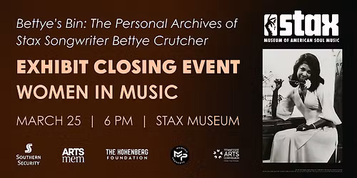 Women in Music Networking Night: Honoring Bettye Crutcher