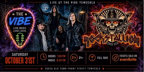 A ROCKSTALLION HALLOWEEN PARTY AT THE VIBE LIVE MUSIC VENUE