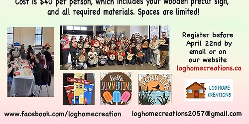 Amherstview PS Round Sign Painting Fundraiser - OPEN TO THE PUBLIC!