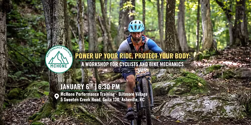 Power Up Your Ride, Protect Your Body Cyclists Workshop