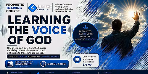 Prophetic 10 Week Training Course - Tuesday Nights Only