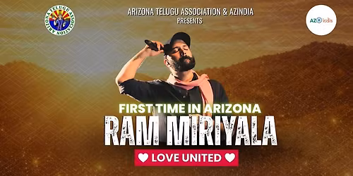RAM MIRIYALA LIVE | First Time In Arizona