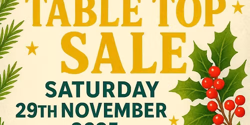 Festive Table Top Sale