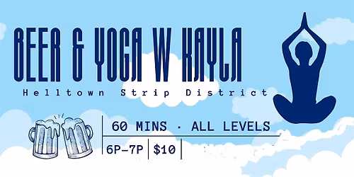 May Beer and Yoga With Kayla