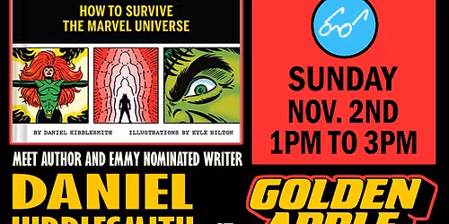 Marvel Comics Illustrated Action Handbook Author Signing with Daniel Kibblesmith