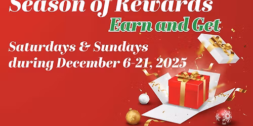 Season of Rewards Earn & Get at Chinook Winds Casino Resort