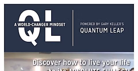 Gary Keller's QUANTUM LEAP for Young Adults presented by Teri Brenkus