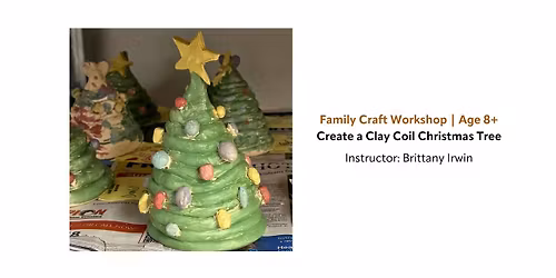 Create a Clay Coil Christmas Tree