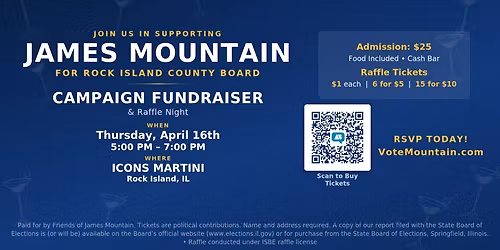 Campaign Fundraiser & Raffle Night!