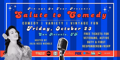 Pin-Ups on Tour: Salute to Comedy (San Antonio, TX)