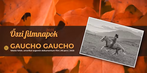 \u0150szi filmnapok I Gaucho gaucho \u246b