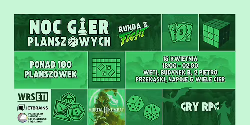 Noc Gier Planszowych (i fabularnych) \u2b50 RUNDA 3