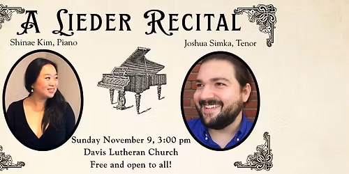 A Lieder Recital