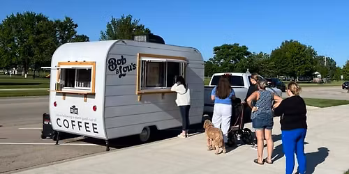 Bob & Lou's Coffee Camper & Donuts by DYP\u2615\ud83c\udf69
