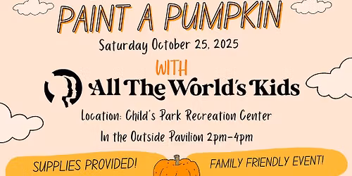 Free Paint A Pumpkin Event!