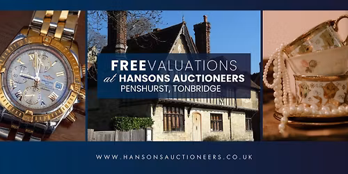 Weekly Penshurst Valuation Day: Free Valuations for Silver, Jewellery, Watches & Antiques