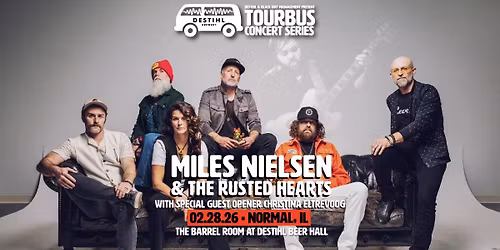 TourBus Concert Series: Miles Nielsen & The Rusted Hearts with Christina Eltrevoog Live 