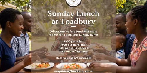 Sunday Lunch at Toadbury