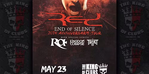 RED - End Of Silence 20th Anniversary Tour 