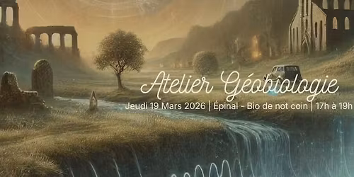 Atelier G\u00e9obiologie : une Pratique Terrestre Multidimensionnelle