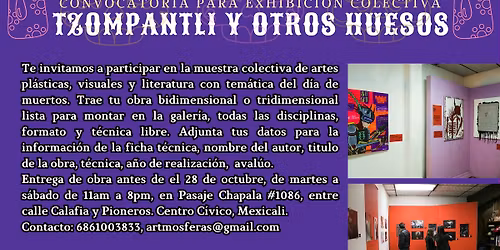 Festival de Arte Tzompantli, 14 aniversario de Espacio Cultural Artmosferas