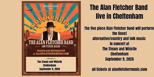The Alan Fletcher Band Live in Cheltenham