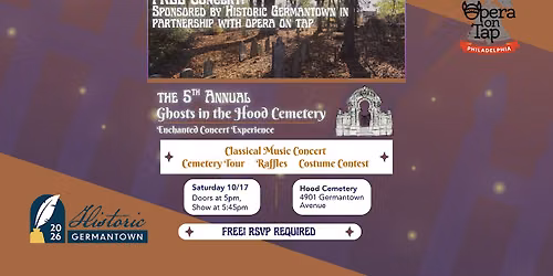 5th Annual "Ghosts in the Hood Cemetery" Concert