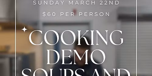 Soups and Stock Cooking Demo