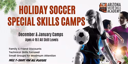 Holiday Soccer Camps - Gilbert