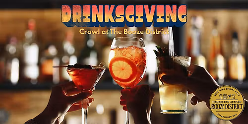 Drinksgiving Crawl at the Henderson Booze District