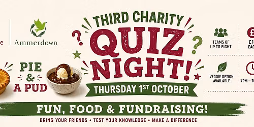 Ammerdown Charity Quiz Night for Fair Frome