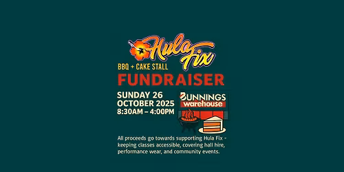 \ud83d\udd25 BBQ + Cake Stall Fundraiser